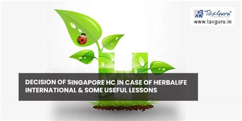herbalife international singapore pte ltd|Recent case law: Herbalife International Singapore Pte Ltd .